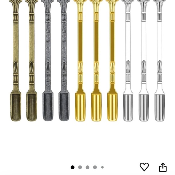 Mini Metal Spoons - Picture 10 of 11